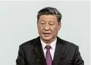  ?? /Bloomberg ?? Power: Chinese President Xi Jinping has made reducing poverty a central goal since taking over the Communist Party in 2012.