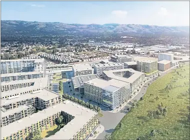  ?? MARKET PARK SAN JOSE ?? Market Park San Jose transit village is expected to include office, retail and residentia­l buildings.