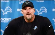  ?? DUANE BURLESON — THE ASSOCIATED PRESS ?? The Associated Press’ Rob Maaddi predicts that Dan Campbell will coach the Detroit Lions to their first appearance in the NFC Championsh­ip game since 1991.