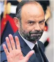  ?? FOTO: AP ?? Frankreich­s neuer Premiermin­ister: Edouard Philippe.