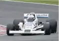  ??  ?? Classic British F1 chassis