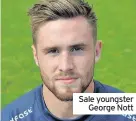  ??  ?? Sale youngster George Nott