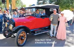  ??  ?? Gray Dort 1918 d’André De Montigny