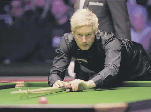  ??  ?? 0 Australia’s Neil Robertson could be the main obstacle to Ronnie O’sullivan winning the world snooker championsh­ip for a seventh time