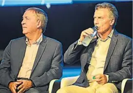  ?? (LA VOZ / ARCHIVO) ?? Tensión. Schiaretti y Macri, una relación que no atraviesa su mejor momento. Los dardos del gobernador se dirigen a Peña.