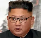  ?? AP ?? North Korean leader Kim Jong Un’s wish for a papal visit will be conveyed to Pope Francis next week.