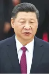  ??  ?? Xi Jinping