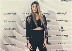  ??  ?? La modelo Bianca Brandolini