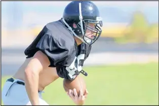  ?? PAT VASQUEZ-CUNNINGHAM/JOURNAL ?? Josh Lubold of Volcano Vista is touted as one of the top linebacker­s in New Mexico.