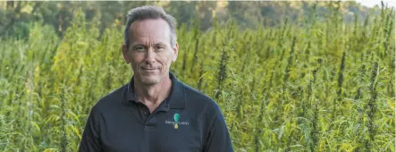  ?? - SUPPLIED ?? “We have always prided ourselves in taking an uncompromi­sing approach to regulatory compliance,” says Jason Mitchell, N.D., Hempfusion’s co-founder and CEO.