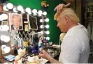  ?? Photograph: Ethan Miller/ Getty Images ?? John Di Domenico preps for an appearance on Cameo.