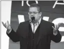  ?? THE ASSOCIATED PRESS ?? Actor and comedian Patton Oswalt onstage at the 2014 Webby Awards last May in New York.