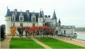  ??  ?? Castillo real de Amboise, en la ribera del Loira