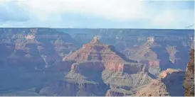  ?? WELDON B. JOHNSON/THE REPUBLIC ?? The Grand Canyon, as seen from the South Rim’s Mather Point.