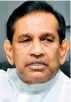  ??  ?? BEEDI BUFF: Health Minister Rajitha who says beedi better than fags