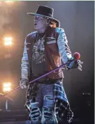  ?? KATARINA BENZOVA ?? Guns N’ Roses are pushing their tour to 2021, according to Summerfest. They were originally scheduled to play the upgraded American Family Insurance Amphitheat­er on July 4 this year.