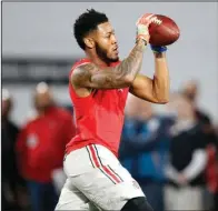  ?? AP/PAUL VERNON ?? Former Ohio State safety Vonn Bell will join college teammate Michael Thomas in New Orleans after the Saints grabbed both players in the second round of the NFL Draft on Friday.