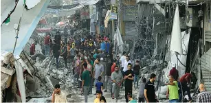  ?? DR ?? Autoridade­s afirmam que ataques israelitas impedem assistênci­a aos civis