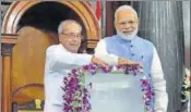  ?? PTI FILE ?? President Pranab Mukherjee said Prime Minister Narendra Modi’s letter touched his heart.