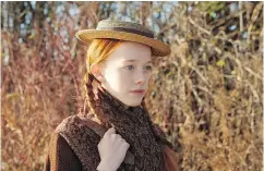  ?? SOPHIE GIRAUD / NORTHWOOD PRODUCTION­S / CBC / CP ?? Irish- Canadian actress Amybeth McNulty stars in the title role of the acclaimed CBC/Netflix series Anne.