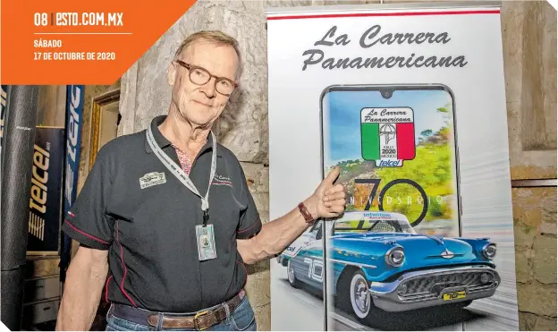  ??  ?? Un orgullo para el piloto finlandés estar en nuestro país en un evento de gran relevancia en el automovili­smo.