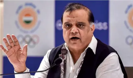  ?? PTI ?? Joint eort: “I don’t now see any problem in training or equipment for the athletes. There has also been a lot of support from the sports federation­s, the government, SAI (Sports Authority of India) — it’s been good team work,” says Batra.