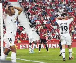  ?? // EFE ?? El Valencia se vio superado por el Mallorca y sigue en el alambre