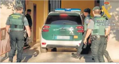  ?? G.C. ?? Agentes de la Guardia Civil han llevado a cabo esta detención en Cuevas del Almanzora.