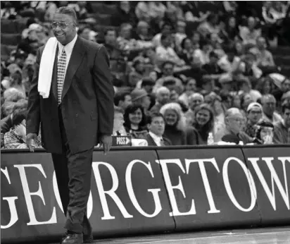  ?? Washington Post
le photo ?? Former Providence College and Boston Celtics forward John Thompson, above, was the he led Georgetown to the 1984 title. Thompson, 78, died Monday.
rst Black coach to win an NCAA title when
