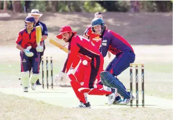  ?? Photograph­s Michael Robinson ?? Warragul division one wicket keeper Michael Modaffari in Saturday’s game against Buln Buln where the Lyrebirds resigned Warragul to the wooden spoon.