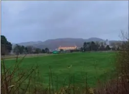  ?? FOTO: OLAV HOEL ?? Planene for eiendomsut­vikling på Kjørestad stadion i Farsund fortsetter.