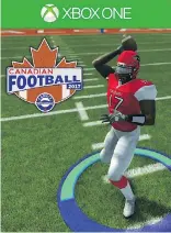  ??  ?? Canadian Football 2017 was released this week digitally on Xbox One and Steam.