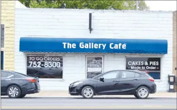 ?? Westside Eagle Observer/MIKE ECKELS ?? The Gallery Cafe, located in downtown Decatur, reopens its doors to customers Sept. 8 under new management.