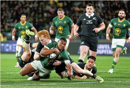 Brutal Boks bring back world order - PressReader