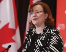  ?? BERNARD WEIL/TORONTO STAR ?? “Tarion is too far removed from government,” Government and Consumer Services Minister Tracy MacCharles said Tuesday in a speech.