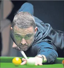  ?? ?? Stephen Hendry lost out to Li Hang