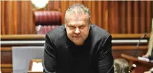  ??  ?? Radovan Krejcir appeared in the Palm Ridge Magistrate’s Court in 2014.| Antoine de Ras