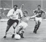  ?? Photo: AFP ?? Jimmy Greaves in action against France at the 1966 World Cup.