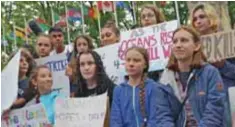  ?? CORTESÍA ?? La activista sueca de 16 años Greta Thunberg en Nueva York.|