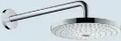  ??  ?? ‘Raindance’ showerhead by Hansgrohe, £480, CP Hart (cphart.co.uk)