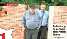  ?? FOTO: REUTERS ?? Aretirali so ga na njegovem domu v mestu Broome.