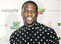 ?? DARIO AYALA/FILES ?? Kevin Hart arrives for the 2015 Just for Laughs Awards, where he received the Comedy Person of the Year honour.