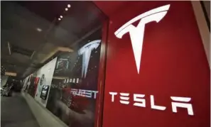  ?? ?? Elon Musk’s electric vehicle company ranked first for readiness to navigate future crises for a fourth consecutiv­e year.
