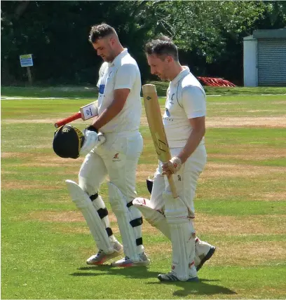  ?? ?? ●●Jacob Noakes and Mark Makin added 109 undefeated for Marple against Timperley