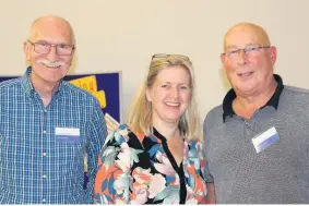  ??  ?? All smiles These three pals enjoyed a catch up at the Carrick Centre