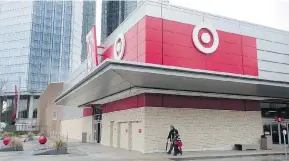  ?? NICK PROCAYLO/PNG ?? Target Canada’s 133 outlets, all of which will close, include 19 in British Columbia.