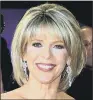  ??  ?? RUTH LANGSFORD: The TV presenter says she is excited about turning 60 tomorrow.