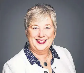  ??  ?? South Shore- St. Margarets MP Bernadette Jordan was named minister of rural economic developmen­t during the most recent cabinet shuffle.