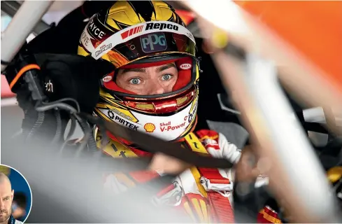  ?? GETTY IMAGES ?? Scott McLaughlin, above, and Shane van Gisbergen, inset, may be in the driver’s seat for the Supercars championsh­ip this year but newly introduced rule changes may make for a more eventful season-long contest.