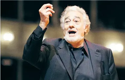  ??  ?? Placido Domingo feiert am Freitag Bühnenjubi­läum und kommt im Juni zu Verdis „Don Carlos“wieder.